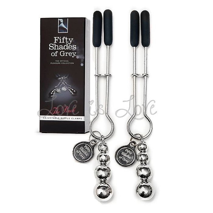 Fifty Shades of Grey The Pinch Adjustable Nipple Clamps