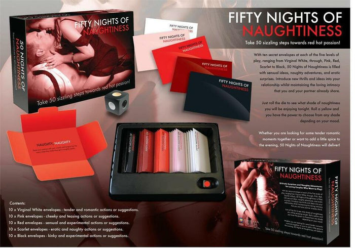 Fifty Nights Of Naughtiness Card Game
