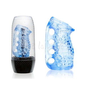 Fleshlight Fleshskins Grip Blue Ice (Newly Replenished) Male Masturbators - Fleshlight Fleshlight 