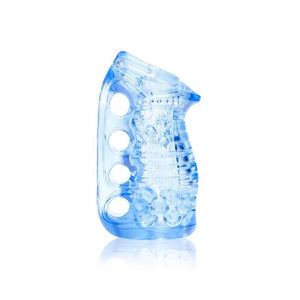 Fleshlight Fleshskins Grip Blue Ice (Newly Replenished) Male Masturbators - Fleshlight Fleshlight 