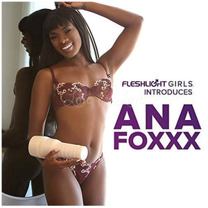 Fleshlight Girl The Signature Collection Ana Foxxx Silk Vagina or Velvet Butt Male Masturbators - Fleshlight Girls Fleshlight 