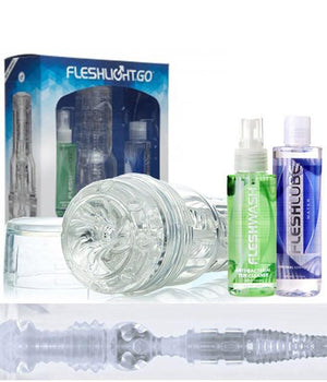 Fleshlight GO Torque Ice Combo Male Masturbators - Fleshlight Fleshlight 