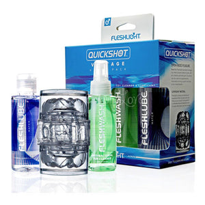 Fleshlight Quickshot Vantage Combo Pack Male Masturbators - Fleshlight Fleshlight 