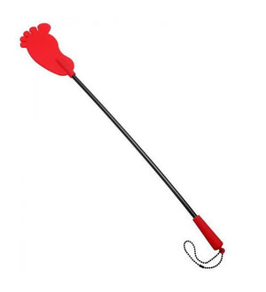 Frisky Products Paw Me Handle Me Silicone Paddle Bondage - Floggers/Whips/Crops Frisky Paw Me Foot Crop - Red 