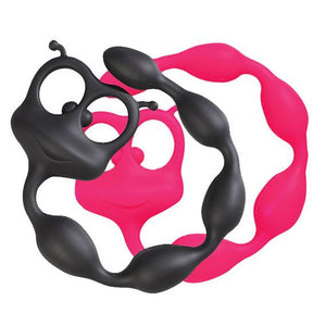 Fun Factory Flexi Felix Anal Beads Black or Pink Award-Winning & Famous - Fun Factory Fun Factory 