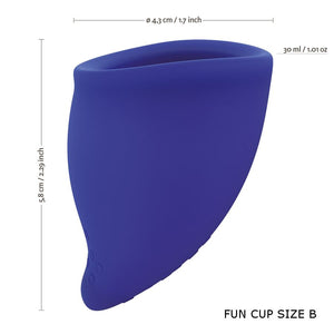 Fun Factory Fun Cup Size A Or Size B For Her - Menstrual Cups Fun Factory 