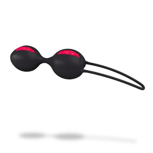 Fun Factory Smart Balls Duo For Her - Kegel & Pelvic Exerciser Fun Factory Raspberry - Black 