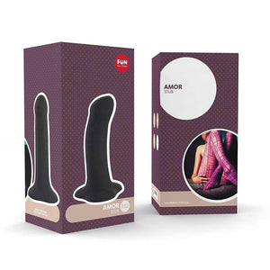 Fun Factory Stubs Amor Dildo Black or Candy Rose or Vitamin Award-Winning & Famous - Fun Factory Fun Factory 