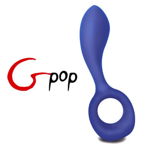 Fun Toys Gpop Male P-Spot and Female G-Spot Vibrator Royal Blue For Us - Couples Vibrators Fun Toys 