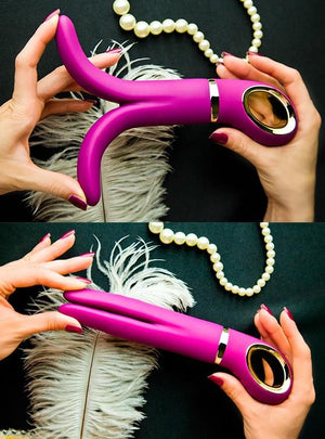 Fun Toys Gvibe 2 Multi Function Multi Speed USB Rechargeable Raspberry Vibrators - Clitoral & Labia Gvibe 