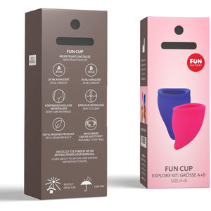 Fun Factory Menstruation Cup Explore Kit Buy in Singapore LoveisLove U4Ria 