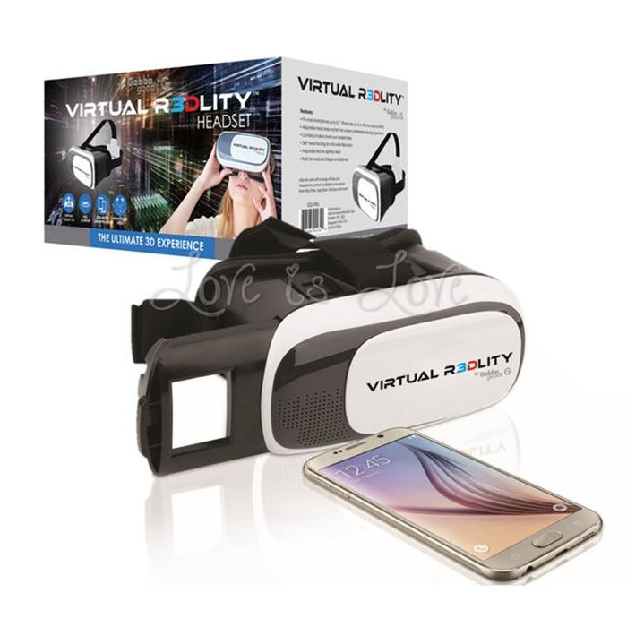 Gabba Goods G Virtual Reality 3D Headset for All Smartphones