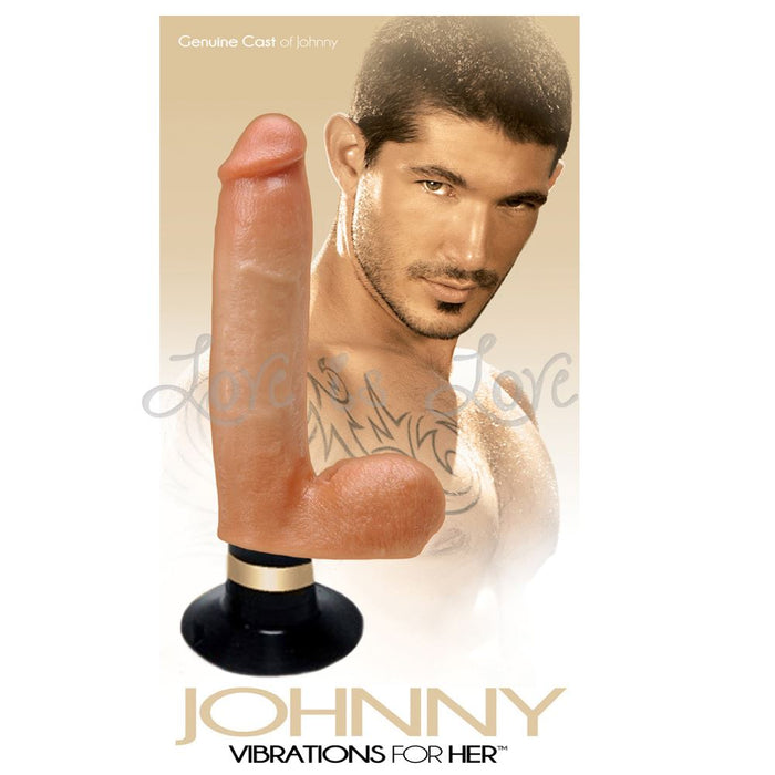 Genuine Cast Of Johnny Duo Touch Dong 7 Inch (Without Vibration)(Last Piece Clearance)