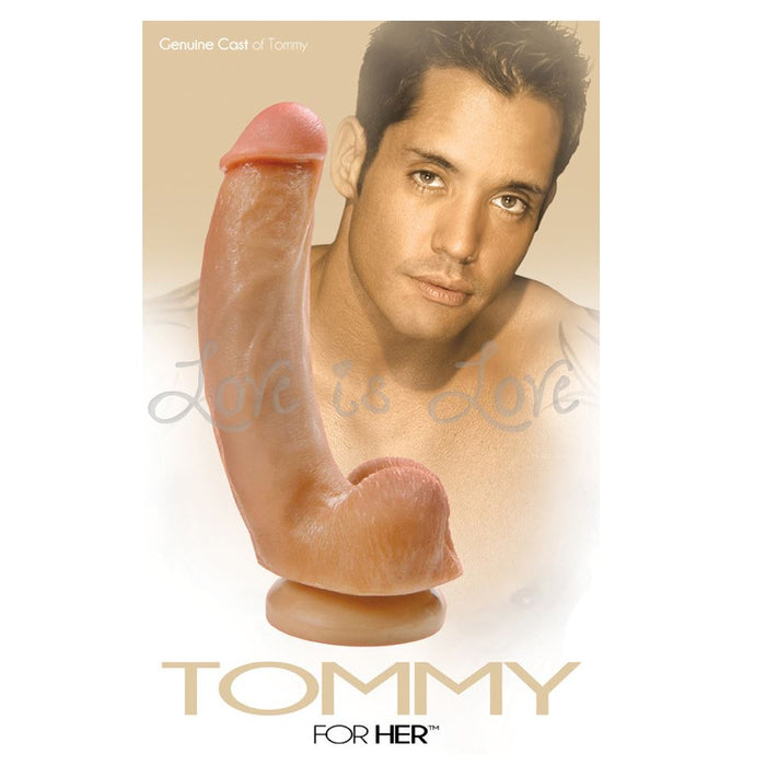 Genuine Cast Of Tommy Fleshphalix Realistic Dong 8 Inch