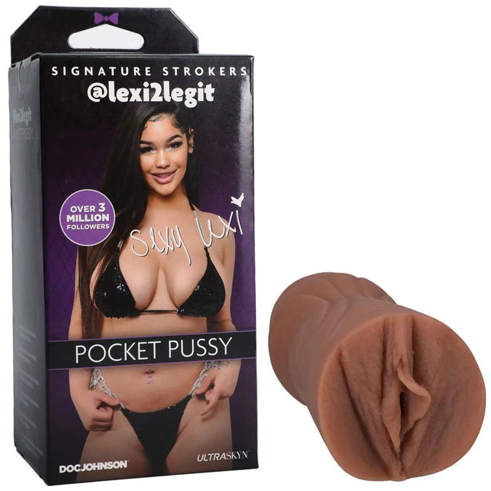 Doc Johnson Signature Strokers ULTRASKYN Pocket Pussy Girls of Social Media @lexi2legit or @viking.barbie