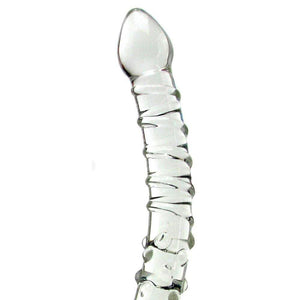 Glas Double Trouble Glass Dildo Dildos - Glass/Ceramic/Metal Glastoy 