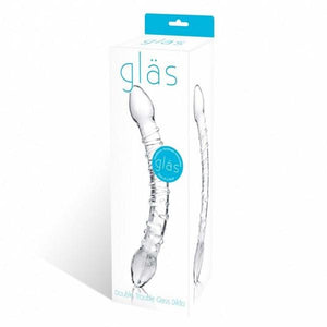 Glas Double Trouble Glass Dildo Dildos - Glass/Ceramic/Metal Glastoy 