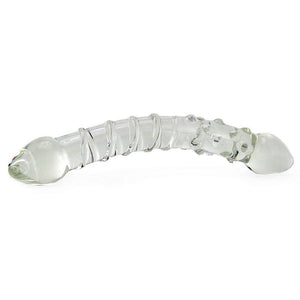 Glas Double Trouble Glass Dildo Dildos - Glass/Ceramic/Metal Glastoy 