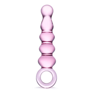 Glas Quintessence 7.5" Beaded Anal Slider buy at LoveisLove U4Ria Singapore