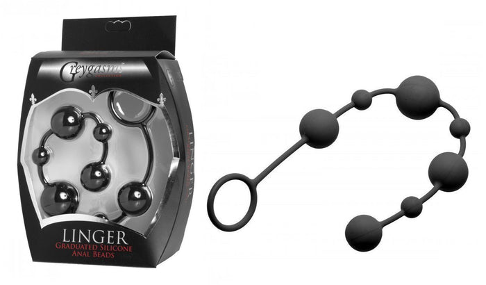 Greygasms Linger Graduated Silicone Anal Beads