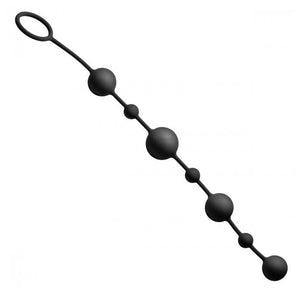 Greygasms Linger Graduated Silicone Anal Beads Anal - Anal Beads & Balls Greygasms 
