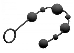 Greygasms Linger Graduated Silicone Anal Beads Anal - Anal Beads & Balls Greygasms 