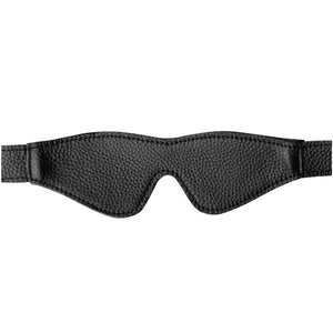 Greygasms Onyx Leather Blindfold buy in Singapore LoveisLove U4ria