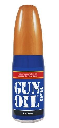 Gun Oil H2O Water-Based Lubricant 2 oz and 4 oz and 8 oz and 16 oz and 32 oz Lubes & Toys Cleaners - Water Based Gun Oil 59ml (2 fl oz) 