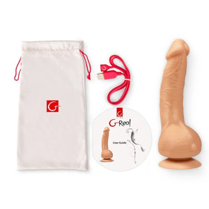 Fun Toys Gvibe GReal Bioskin Vibrating Dildo buy in Singapore LoveisLove U4ria
