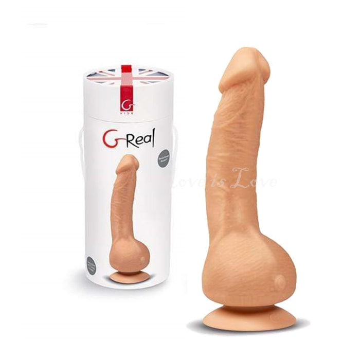 Fun Toys Gvibe GReal Bioskin Vibrating Dildo