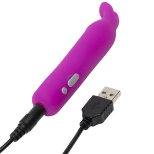 Happy Rabbit Rechargeable Rabbit Bullet Vibrator Purple or Blue Buy in Singapore LoveisLove U4Ria