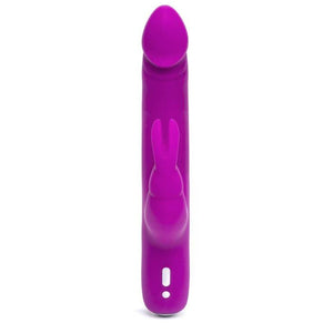 Happy Rabbit Slimline Realistic Rechargeable Rabbit Vibrator Purple Vibrators - Rabbit Vibrators Lovehoney 