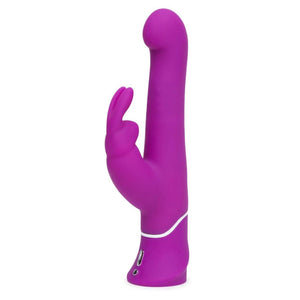 Happy Rabbit Vibrator Rechargeable Beaded G-Spot Purple Vibrators - Rabbit Vibrators Lovehoney 