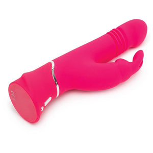 Happy Rabbit Vibrator Rechargeable Thrusting Realistic Pink Vibrators - Rabbit Vibrators Lovehoney 