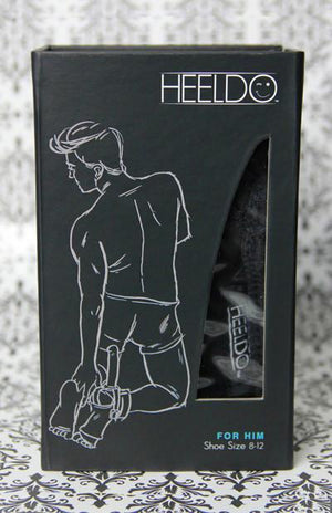 Heeldo Strap-On Harness For Foot Strap-Ons & Harnesses Heeldo For Him (Shoe Size 8-12) Black 
