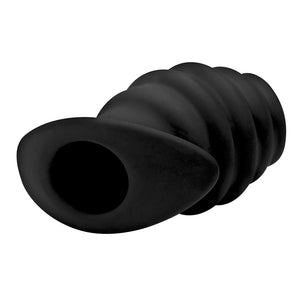 Master Series Hive Ass Tunnel Silicone Ribbed Hollow Anal Plug Small or Large buy in Singapore LoveisLove U4ria