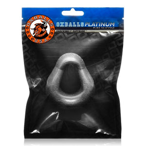 Oxballs Hung Padded Silicone Cock Ring Smoke Metallic OX-1067