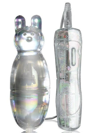 Icicles No. 33 - 10 Function Vibrating Glass Teaser 4 Inch Dildos - Glass/Ceramic/Metal ICICLES 