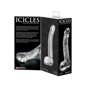 Icicles No. 61 Hand Blown Glass Massager (Newly Replenished on Apr 19) Dildos - Glass/Ceramic/Metal Pipedream Products 