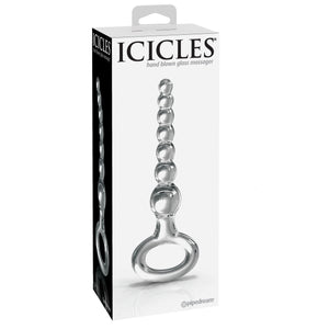 Icicles No. 67 Hand Blown Glass Massager Dildos - Glass/Ceramic/Metal Icicles 