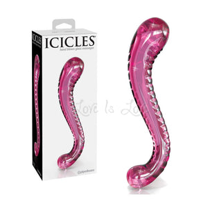 Icicles No. 69 Hand Blown Glass Massager Anal - Anal Glass Toys Icicles 