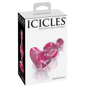 Icicles No. 75 Hand Blown Glass Massager Anal - Anal Glass Toys Icicles 