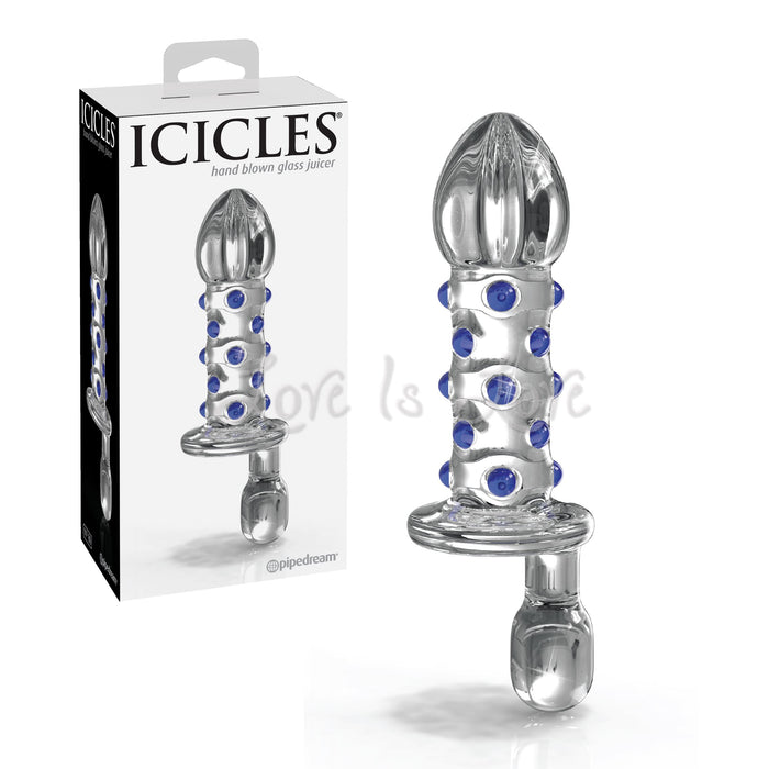 Icicles No. 80 Hand Blown Glass Juicer (Good Reviews)(Last Piece)