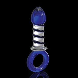 Icicles No. 81 Hand Blown Glass Massager (Newly Replenished) Anal - Anal Glass Toys Icicles 