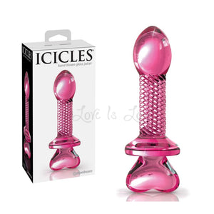 Icicles No. 82 Hand Blown Glass Massager Anal - Anal Glass Toys Icicles 