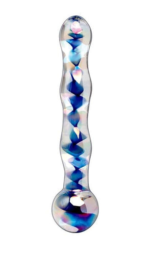 Icicles No.8 Hand Blown Glass Massager Dildos - Glass/Ceramic/Metal ICICLES 