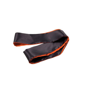 Icon Brands Orange Is The New Black Satin Sash Blindfold Bondage - Blindfolds & Masks Icon Brands 