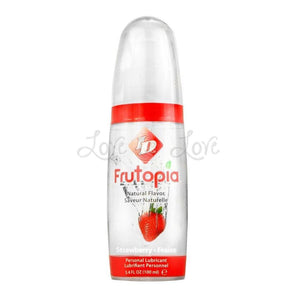 ID Frutopia Water Based Sugar Free Flavored Lubricant 100 ml (3.4 fl oz) or 30ml (1 fl oz) - Naturally Flavored and Sweetened  Lubes & Toy Cleaners - Flavoured Lubes ID Buy in Singapore LoveisLove U4Ria 