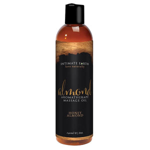 Intimate Earth Massage Oil Honey Almond or Bloom Peony Blush 120 ML 4 FL OZ For Us - Sexy Massage Intimate Earth 