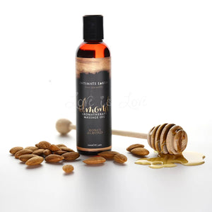 Intimate Earth Massage Oil Honey Almond or Bloom Peony Blush 120 ML 4 FL OZ For Us - Sexy Massage Intimate Earth Honey Almond 